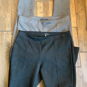 Andrew Mac faux suede leggings. Two colors to choose from.